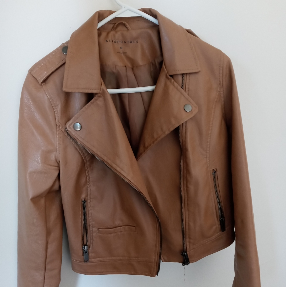 Aeropostale Faux Leather Jacket